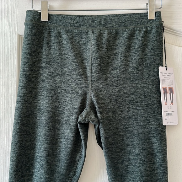 NWT ALO Yoga Alosoft High Waist Flow Leggings M Hunter Heather - Picture 9 of 11